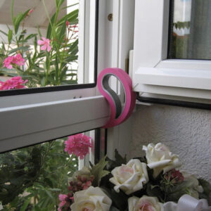 Juego de 5 Topes/Retenedores para puertas y ventanas -Negro- de Stoppy