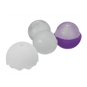 Cubitera esférica para hielo de 65mm -Violeta- de Lurch