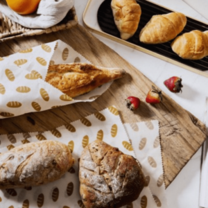 Envoltorio eco de algodón y cera de abeja - Ideal Pan- de Nuts