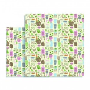 Envoltorio eco de algodón y cera de abeja - Zero Waste- de Nuts